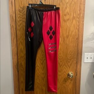Spirit Red and Black Diamond Pants